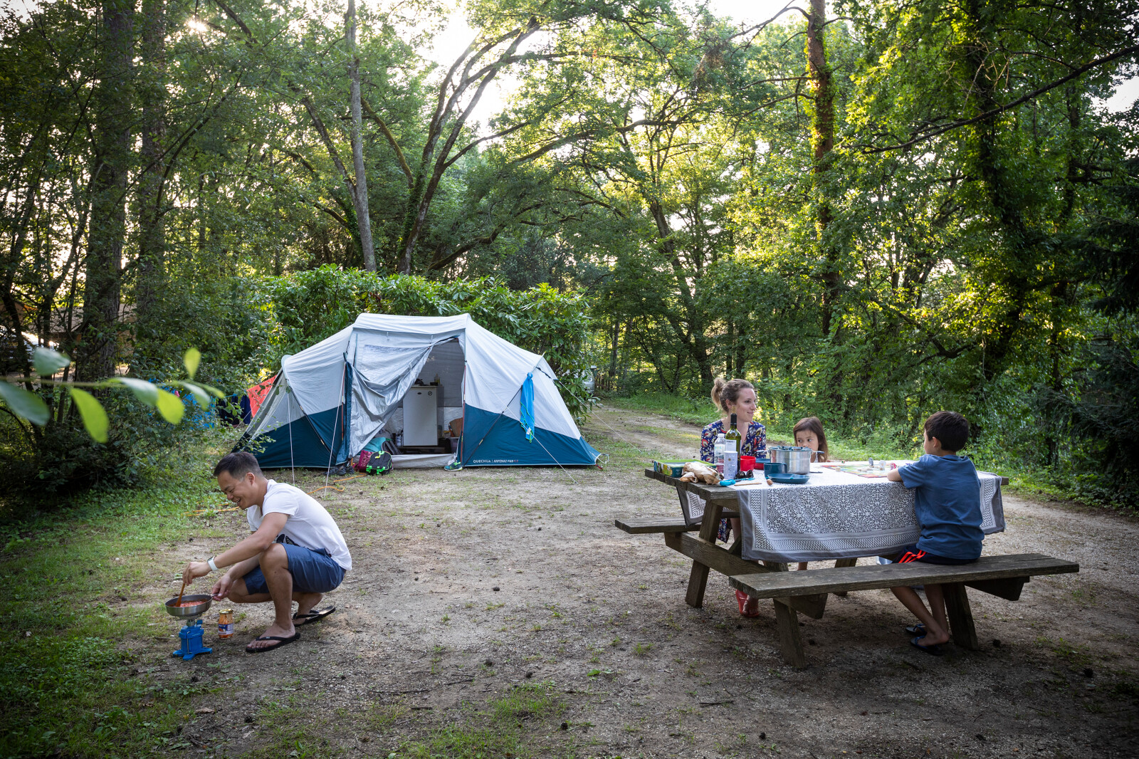 Pitch - Comfort Camping Pitch - Huttopia Sarlat