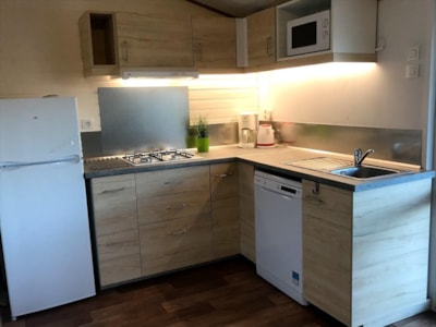 Family chalet - 3 bedrooms - TV - Air conditioning - Dishwasher - Covered terrace — 2