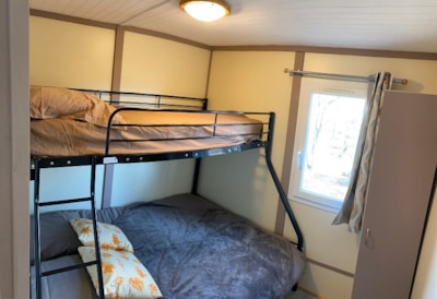 Chalet RÊVE+ - 2 bedrooms - Air conditioning - Dishwasher - 2 deck chairs - Covered terrace — 2