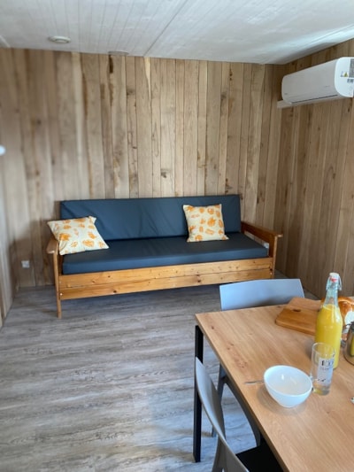 Chalet RÊVE+ - 2 bedrooms - Air conditioning - Dishwasher - 2 deck chairs - Covered terrace — 6