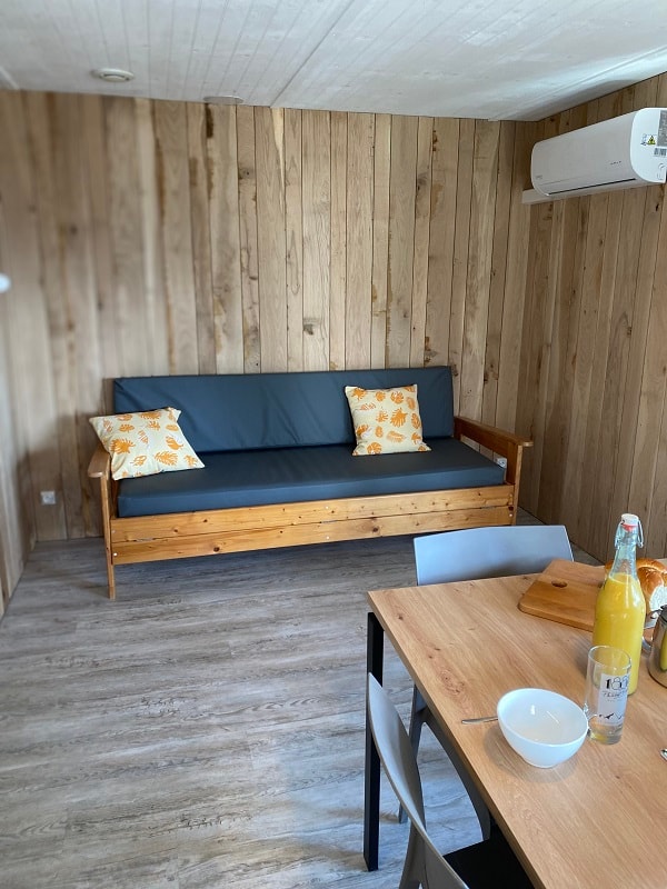 Chalet Rêve + (5 Pers) 2 Chambres- Clim - Lave Vaisselle - 2 Transats Chilienne- Terrasse C