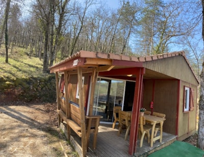 Chalet RÊVE+ - 2 bedrooms - Air conditioning - Dishwasher - 2 deck chairs - Covered terrace — 7