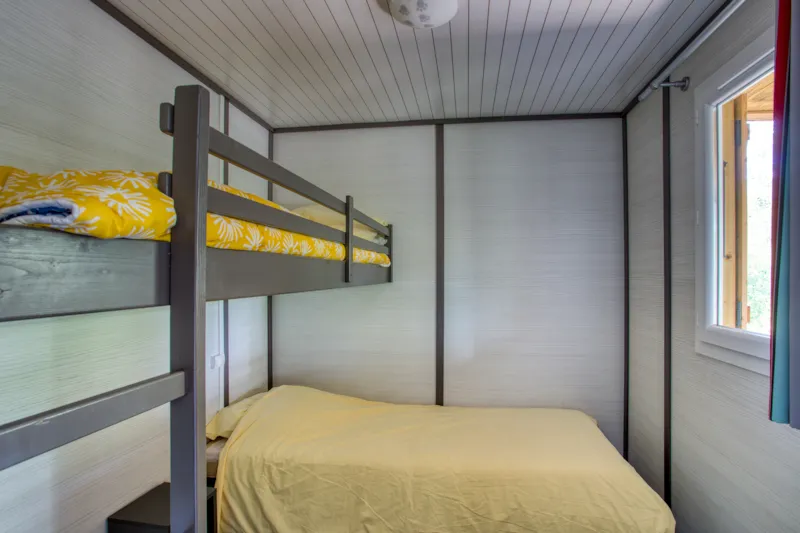 Chalet Rêve (5 Pers) 2 Chambres- Climatisation - Terrasse Couverte