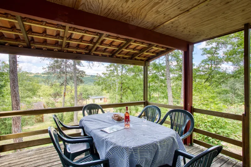 Chalet Reve Confort (5 Pers) 2 Chambres - Terrasse Couverte