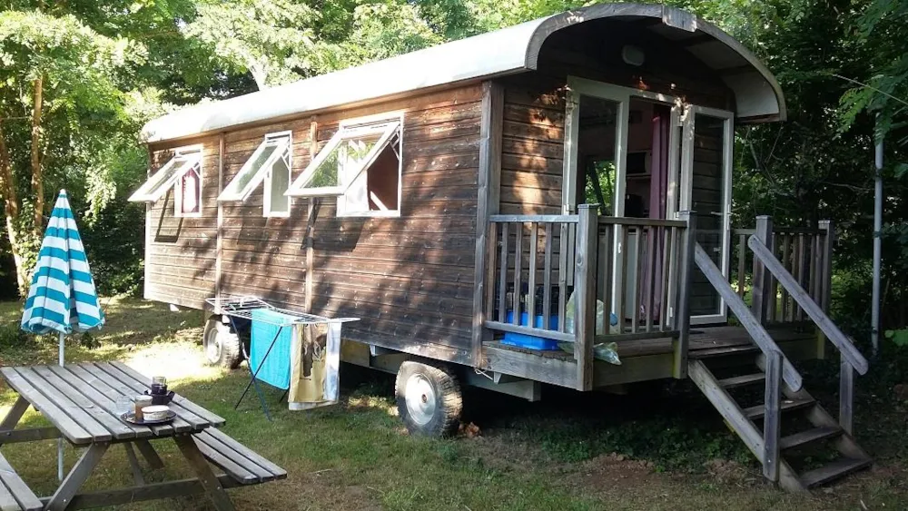 Huuraccommodatie(s) - Pipowagen - Camping Brin d'Amour