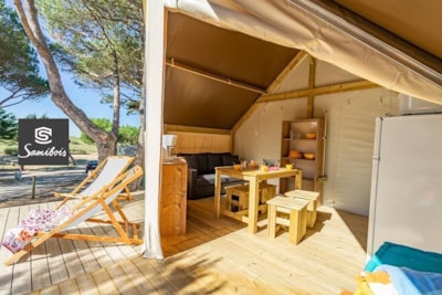 LODGE TENT 21m² - WITH BATHROOM FACILITIES — 2