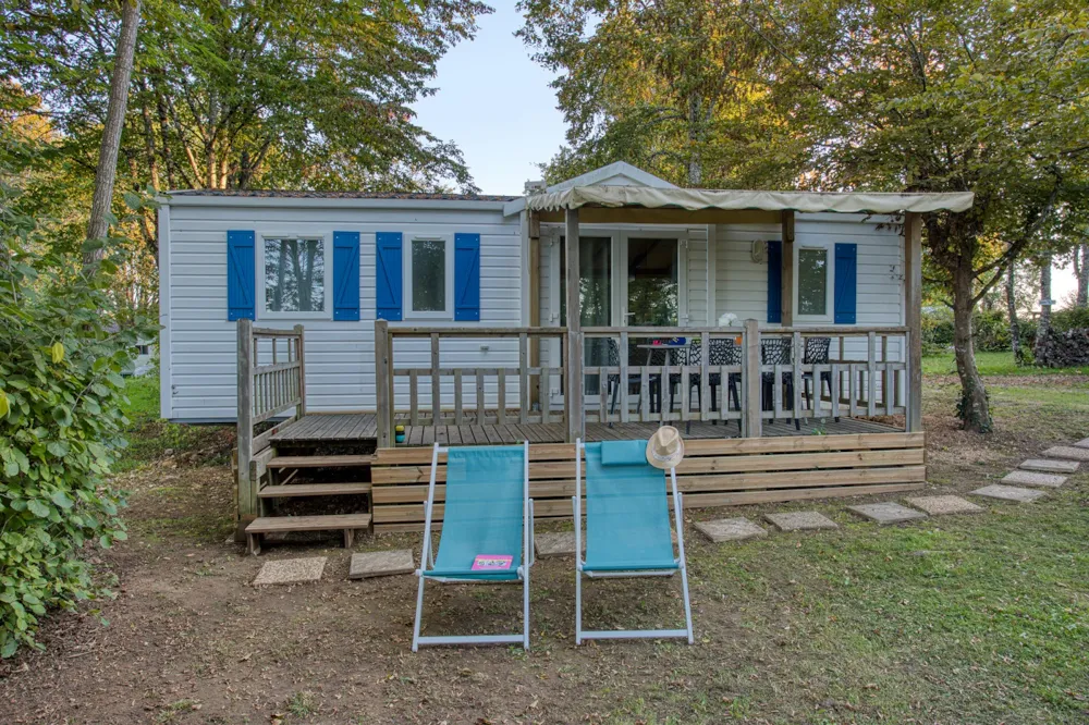 Huuraccommodatie(s) - Mobil-Home Bemudes Plus (3 Slaapkamers, Tv, Afwasmachine) - Camping Brin d'Amour