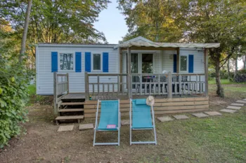 Mietunterkunft - Mobil-Home Bermudes Plus (3 Schlafzimmer, Tv, Geschirrspüler) - Camping Brin d'Amour
