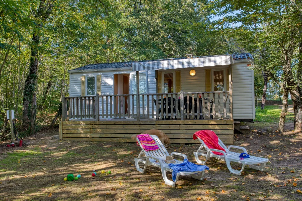 Huuraccommodatie(s) - Mobilheim Bermudes - 3 Slaapkamers - Camping Brin d'Amour