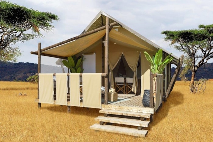 Tente Lodge Jungle (2023) 25 M² Sans Sanitaire 4 Pers