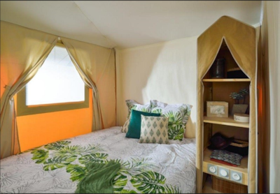 LODGE TENT, 25 M² - WITHOUT BATHROOM FACILITIES  (BED 160) — 3