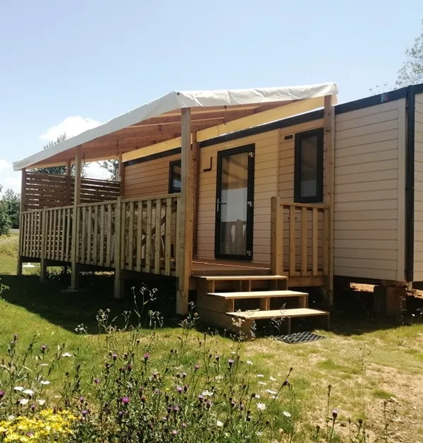 Huuraccommodatie(s) - Nouv. 2024, Modulo 3 Ch, Tv, Clim, Lave-V. Animal Non Accepte - Camping Brin d'Amour