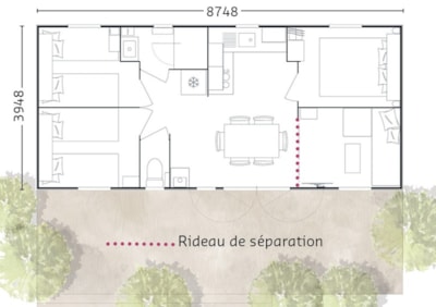 NEW 2024, MODULO 3 BEDROOMS, TV, AIR CONDITIONING, DISHWASHER. NO PETS ALLOWED — 7
