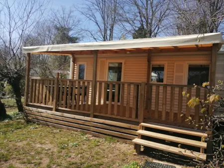 Accommodation - Mobil Home 2 Bedrooms Louisiane (Tv And Dishwasher) - Camping Brin d'Amour