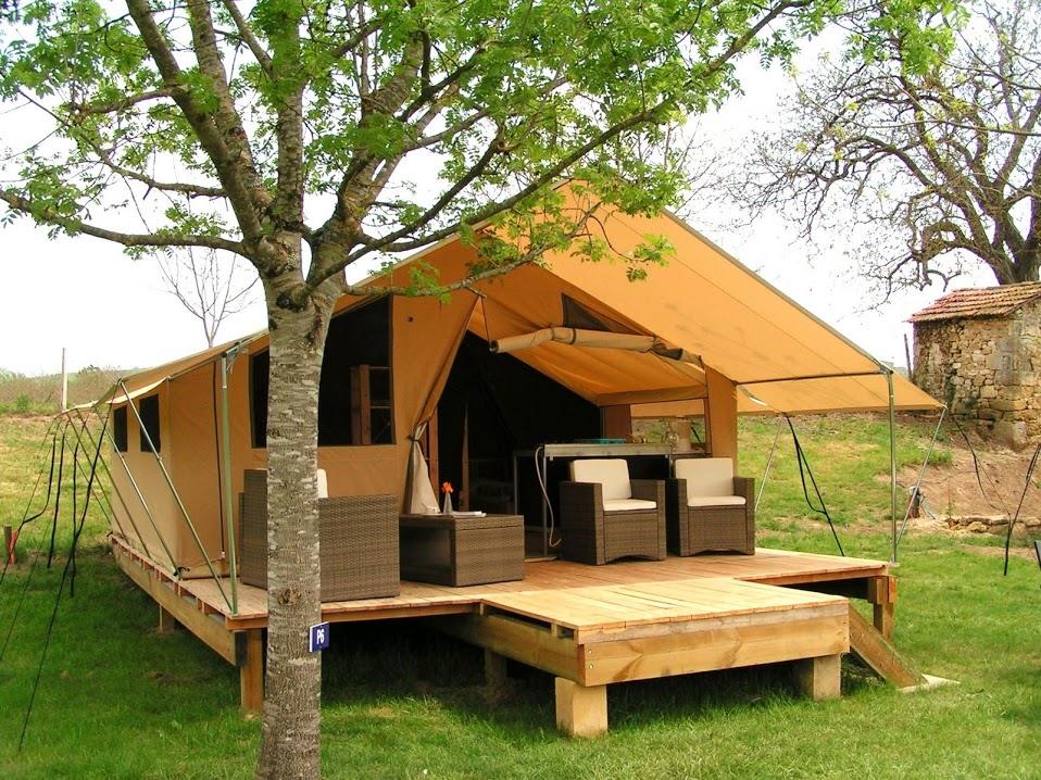 Location - Insolite Confort Safari 2 Chambres - Camping Le Capeyrou
