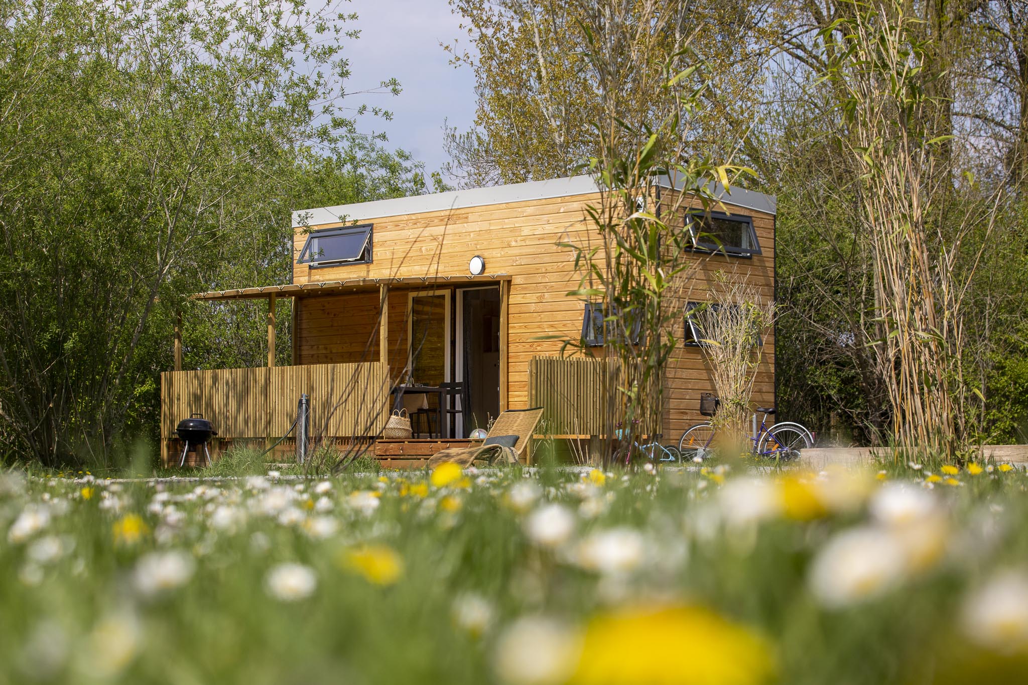 Location - Tiny House Premium - 2 Chambres - Romanée – Camping Le Capeyrou