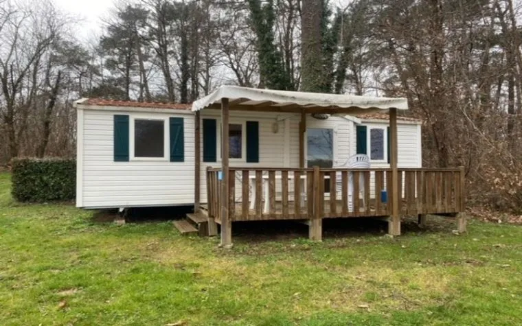 Mietunterkunft - Eco-Mobilheim 3 Schlafzimmer - Camping Paradis l'Escapade