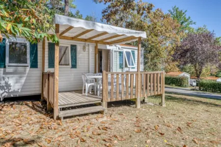 Location - Mobil-Home Classique 3 Chambres S - Camping Paradis l'Escapade