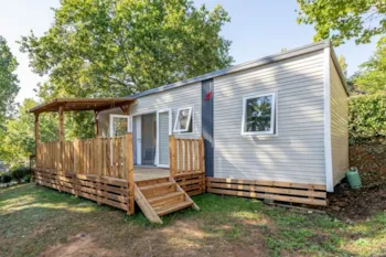 Location - Mobil-Home Confort+ 3 Chambres S - Camping Paradis l'Escapade