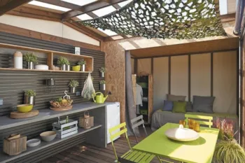 Mietunterkunft - Zelt Maori - Capfun - Camping Les Hauts de Ratebout