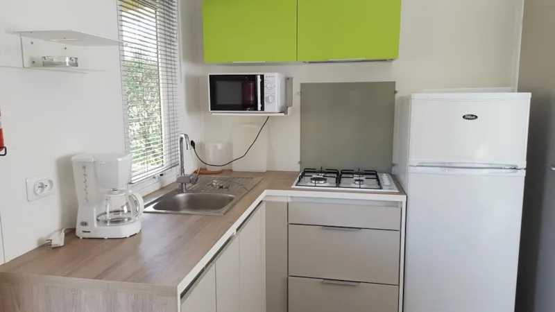 Mobil Home Dolce Vita 27 M² Avec Télévision - 2 Chambres - Terrasse Couverte -