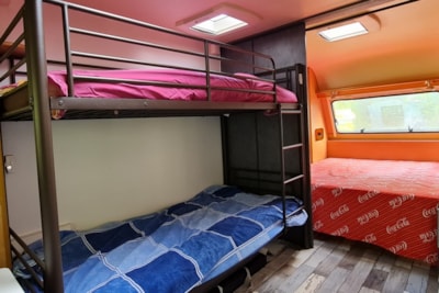 Caravan on a 300 m² pitch without toilet block — 3