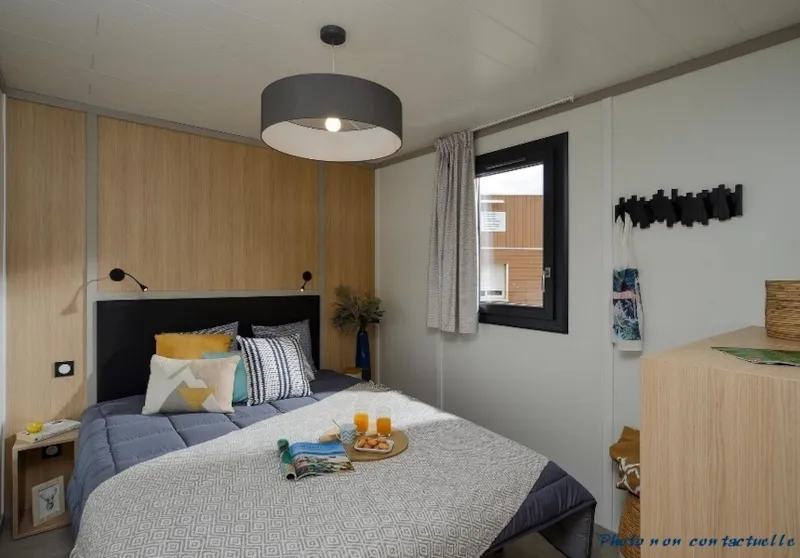 Chalet Felicità 37 M² Avec Télévision 3 Chambres - Terrasse Couverte