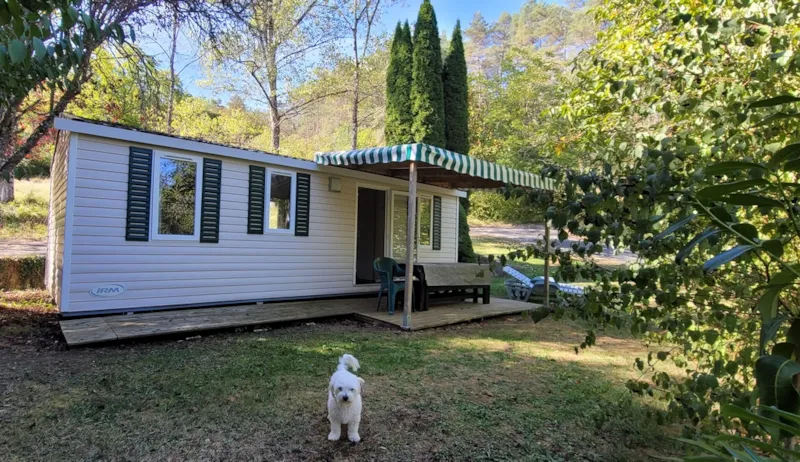Mobil-Home Panorama 3 Chambres - Télévision - Terrasse Couverte
