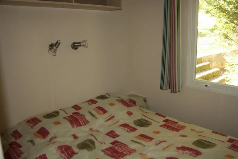 Mobilhome Bambino Avec Télévision - 2 Chambres - Terrasse Couverte -