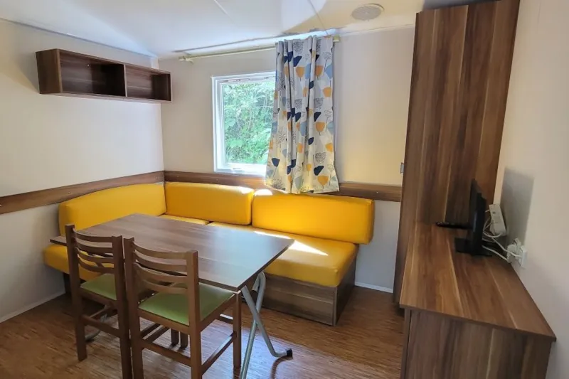 Mobil Home Eldorado 27.30 M² Avec Télévision - 2 Chambres - Terrasse Couverte -