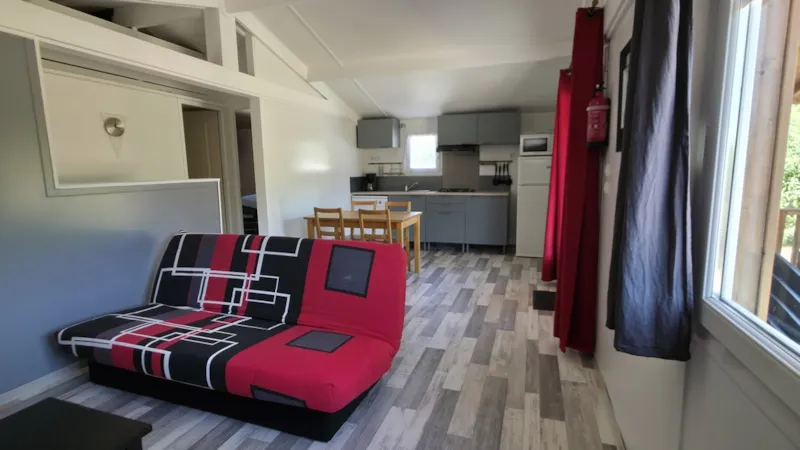 Chalet Charlay 45 M² Avec Télévision - 2 Chambres - Terrasse Couverte