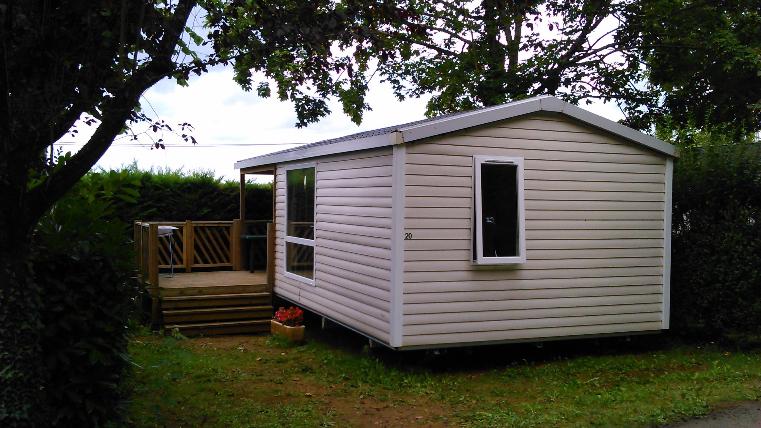 Accommodation - Mobile Home Alouette 32M² - Camping le Pigeonnier