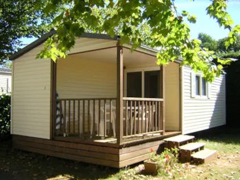 Mietunterkunft - Mobilheim Hirondelle 30 M² - Camping le Pigeonnier