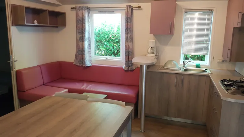 Mobil-Home Tourterelle 32M² - Tv + Terrasse Couverte