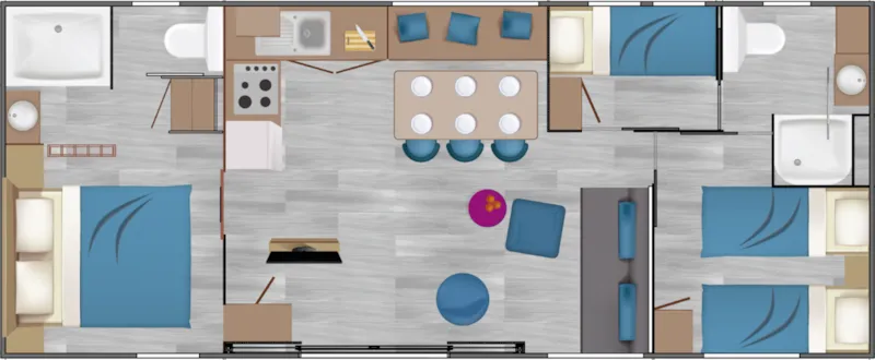 Mobil-Home Premium Grand Confort 40 M²