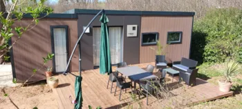 Mietunterkunft - Mobil-Home Premium Gd Confort 40 M² - Camping le Pigeonnier