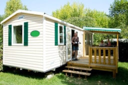 Location - Mobil Home Super Altair - 25M² - 2 Chambres - Camping La Rivière