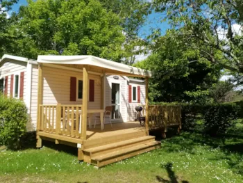 Mietunterkunft - Mobilheim Super Mercure - 27,5M² - 2 Schlafzimmer - Camping La Rivière