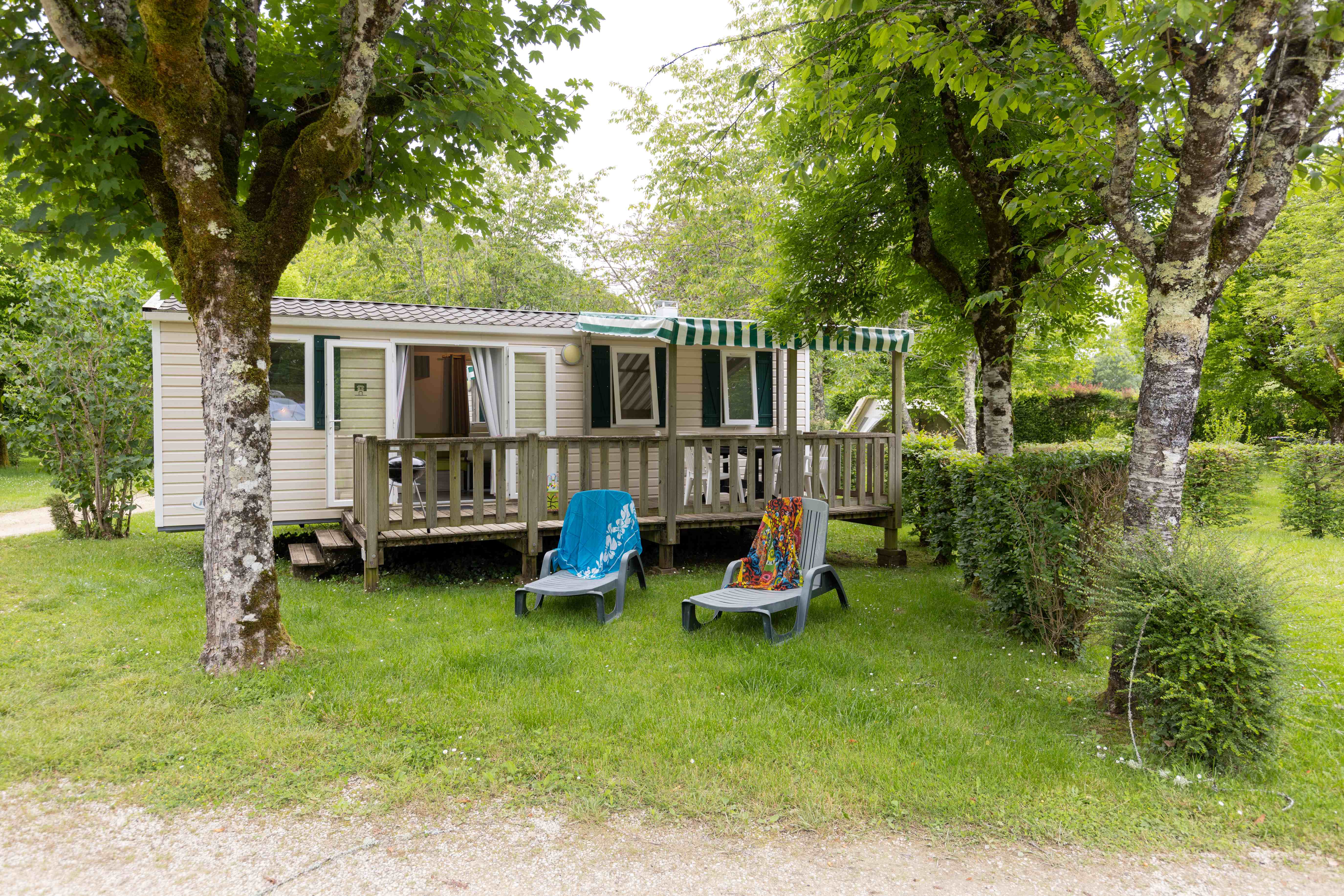 Accommodation - Mobile-Home Super Altair - 25M² - 2 Bedrooms - Camping La Rivière