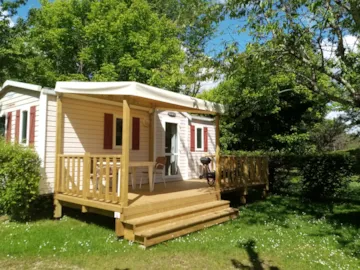 Accommodation - Mobil Home Super Mercure - 27,5M² - 2 Bedrooms Wednesday - Camping La Rivière