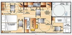 Mobile home - suitable for people with reduced mobility + Covered terrace