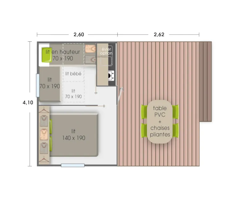 Tithome - Bungalow Toilé