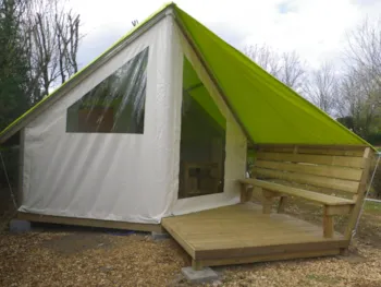 Mietunterkunft - Zelt Lodge Junior - Camping les Poutiroux
