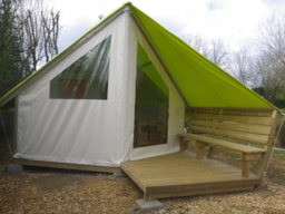 Accommodation - Tente Lodge Junior - Camping les Poutiroux