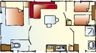 Résidence Mobile Confort Avec Terrasse - Dimanche