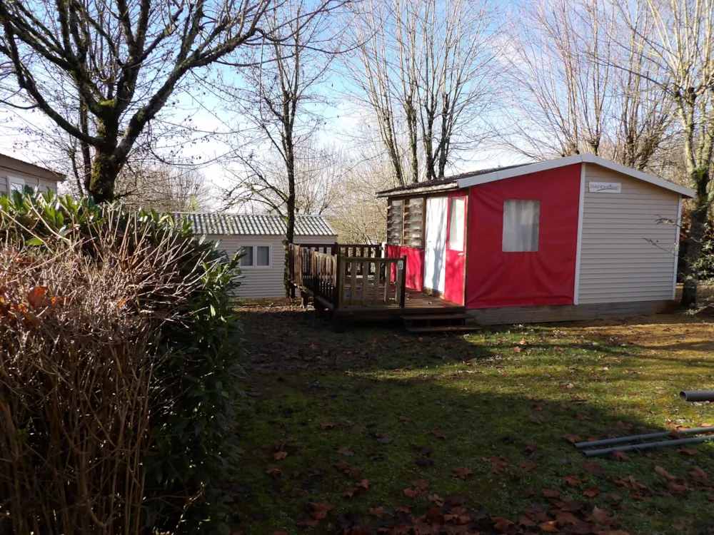 Location - Tithome - Bungalow Toilé - Camping les Poutiroux
