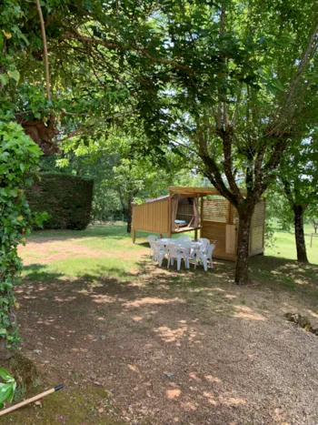 Stellplatz - Copcamp'étoiles - Camping les Poutiroux