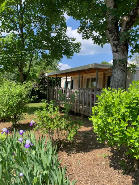 Accommodation - Mobile Home Wheelchair Accessible - Camping les Poutiroux