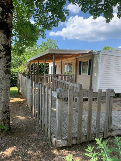 Mobile home - suitable for people with reduced mobility + Covered terrace