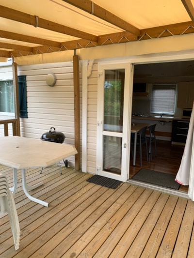 Mobile home - suitable for people with reduced mobility + Covered terrace
